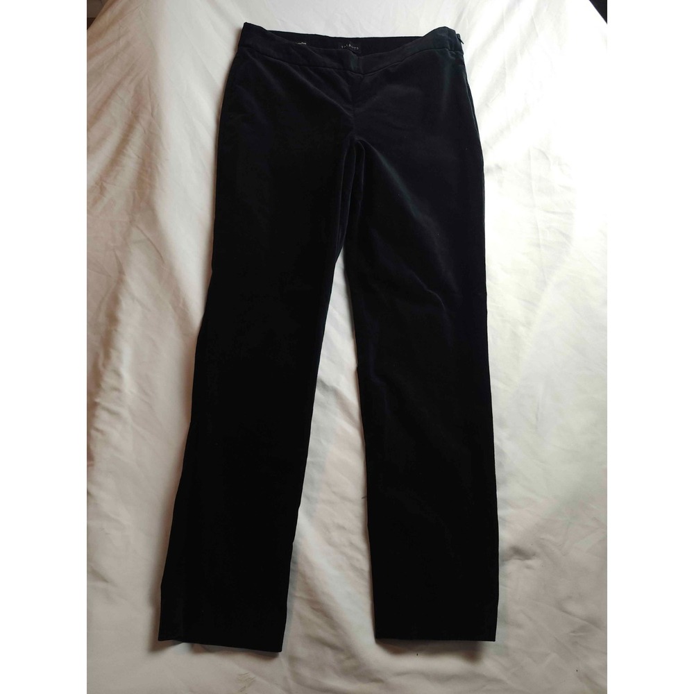 Talbots Slim Ankle‎ Pants Womens 6 Black Business Casual Preppy Corporate Chic